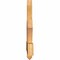 Ekena Millwork Redmond Rough Sawn Timber Gable Bracket, Western Red Cedar, 36"W x 21"H x 2"D x 4"F, 14/12 Pitch GBW036X21X0204RED00RWR - alternate 2